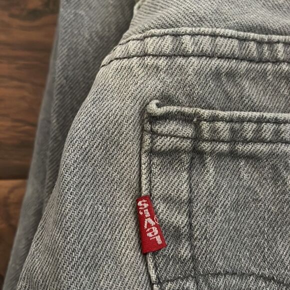 Vintage Levi’s Gray 501 Student Button Fly Closure Jeans - Picture 13 of 14